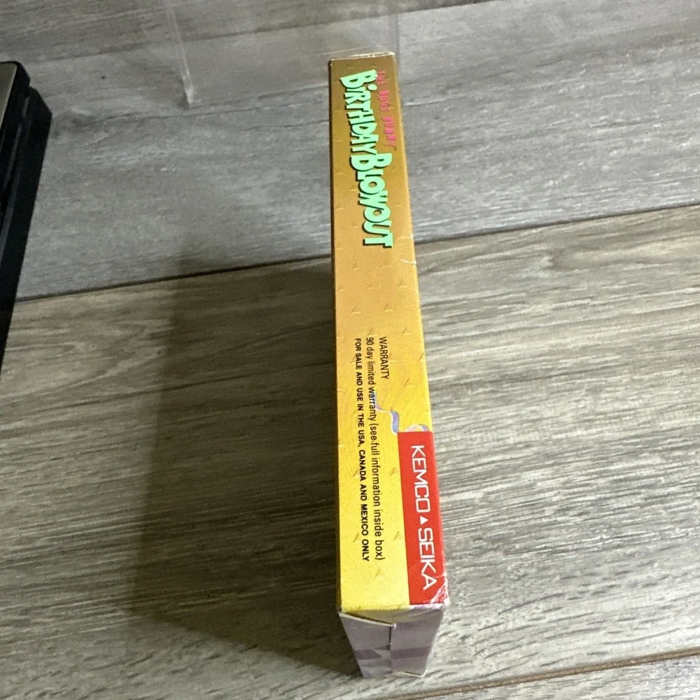 NES Nintendo The Bugs Bunny Birthday Blowout Box Manual CIB AUTHENTIC 1990